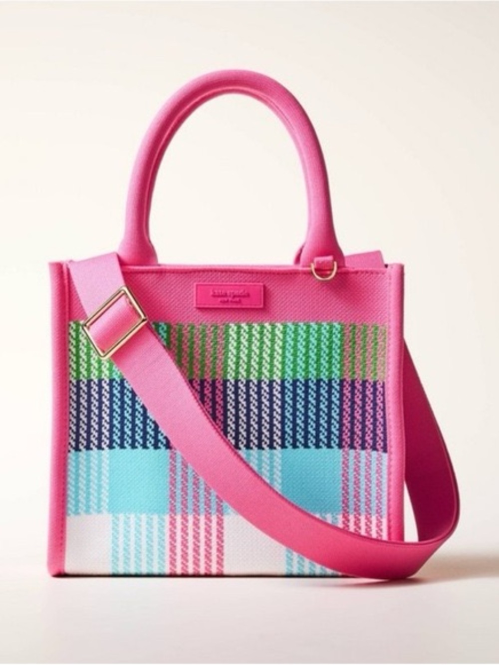 Kate Spade New York x Target Plaid Knit Crossbody Bag - Picture 2 of 4